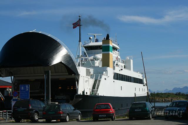 Norwegia (542).JPG - Lofoty - prom na wyspę Austvagoya